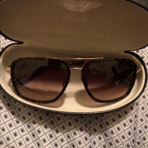 Ashton Martin turtle shell designer glasses